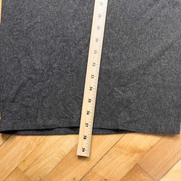 KIT AND‎ ACE Wave Viscose Cashmere Stretch Minimalist Grey Long Sleeve Dress M - Picture 12 of 13